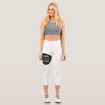 kundenspezifisch, einzigartig, elegant & minimalis capri leggings<br><div class="desc">Dieses Design ist für alle zugänglich. Sie können das Logo,  Bilder,  Text und Farben nach Ihren Vorlieben anpassen. Vielen Dank.</div>
