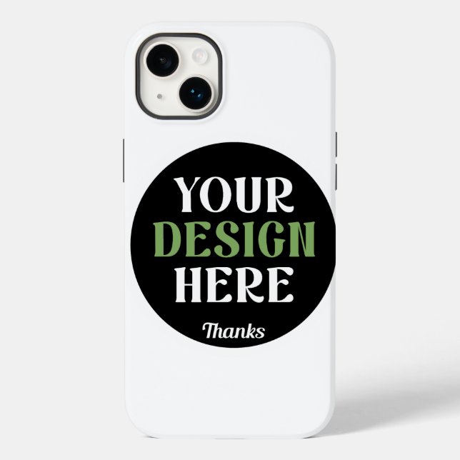 kundenspezifisch, einzigartig, elegant & minimalis Case-Mate iPhone 14 plus hülle (Rückseite)