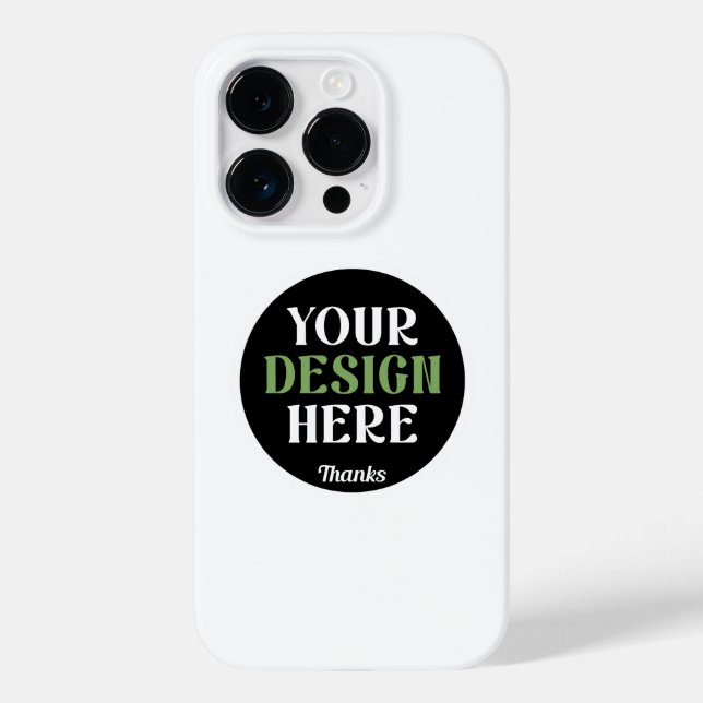 kundenspezifisch, einzigartig, elegant & minimalis Case-Mate iPhone 14 pro hülle (Rückseite)