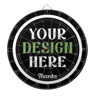 kundenspezifisch, einzigartig, elegant & minimalis dartscheibe
