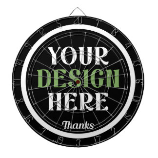 kundenspezifisch, einzigartig, elegant & minimalis dartscheibe