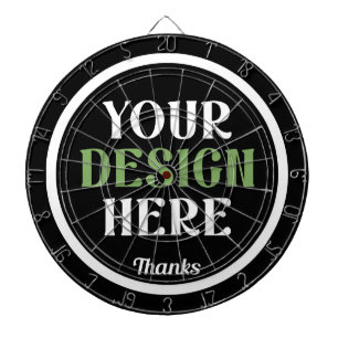 kundenspezifisch, einzigartig, elegant & minimalis dartscheibe