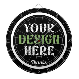 kundenspezifisch, einzigartig, elegant & minimalis dartscheibe