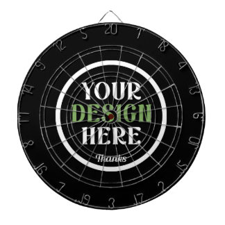 kundenspezifisch, einzigartig, elegant & minimalis dartscheibe