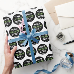 kundenspezifisch, einzigartig, elegant & minimalis geschenkpapier