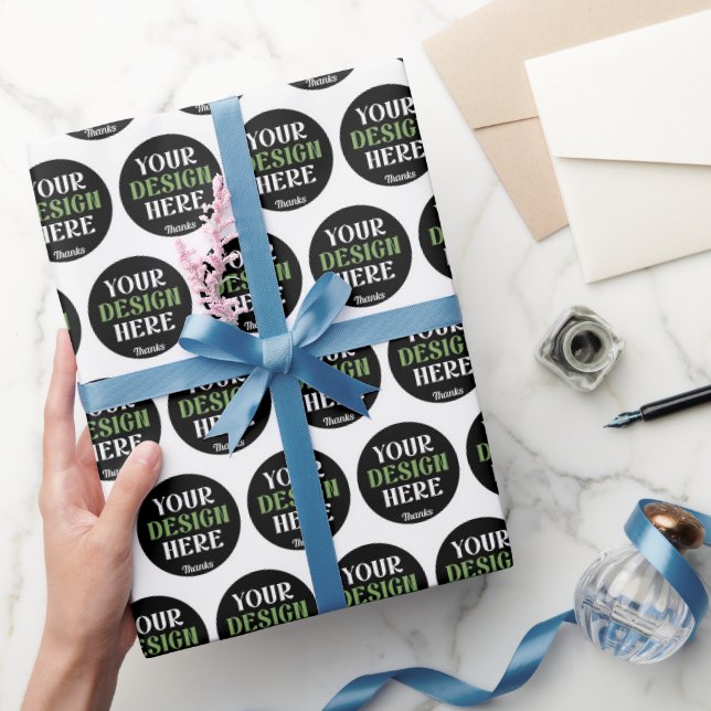 kundenspezifisch, einzigartig, elegant & minimalis geschenkpapier (Schenken)