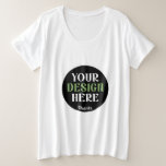 kundenspezifisch, einzigartig, elegant & minimalis große größe T-Shirt<br><div class="desc">Dieses Design ist für alle zugänglich. Sie können das Logo,  Bilder,  Text und Farben nach Ihren Vorlieben anpassen. Vielen Dank.</div>