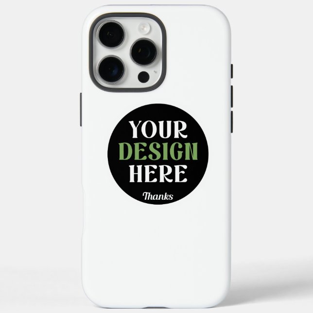 kundenspezifisch, einzigartig, elegant & minimalis iPhone 16 pro max hülle (Rückseite)