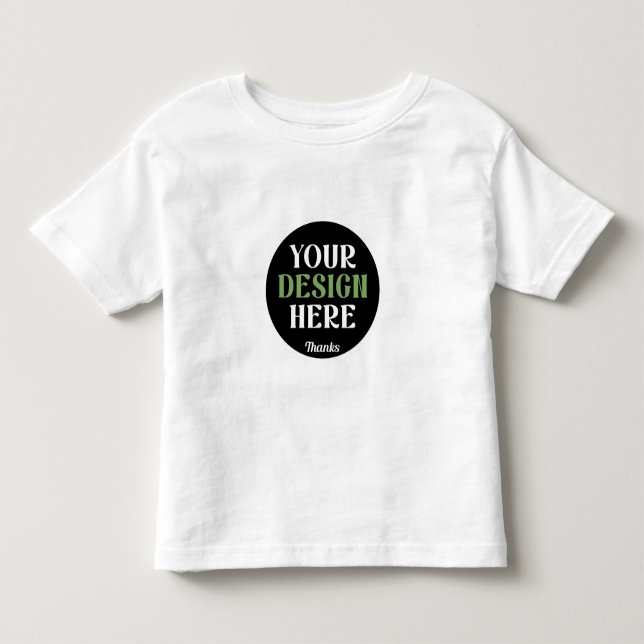 kundenspezifisch, einzigartig, elegant & minimalis kleinkind t-shirt (Vorderseite)