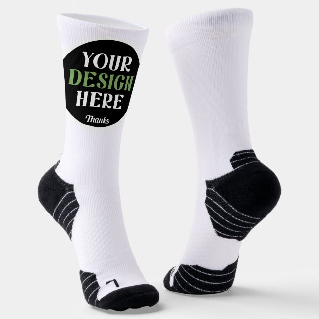 kundenspezifisch, einzigartig, elegant & minimalis socken (Gewinkelt)