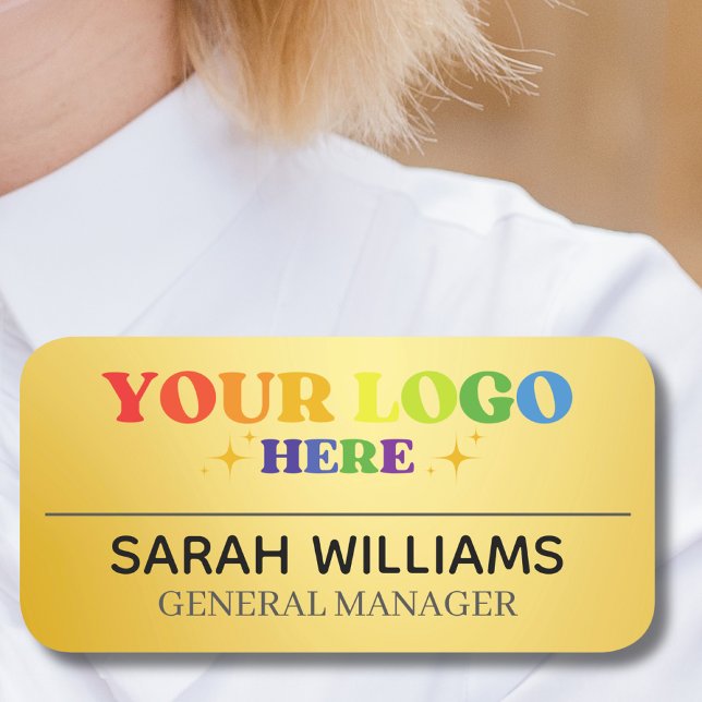 Kundenspezifisch Minimalistische Magnetfirma Mitar Namensschild (Von Creator hochgeladen)