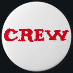 Kundenspezifische Bachelorette CREW 6" Knopf Button<br><div class="desc">Kundenspezifische Bachelorette CREW 6" enorme, riesige, sehr große, große runde Knopf-Schriftart-Art 1. ÄNDERUNG die BENENNUNG. ADDIEREN SIE TEXT. ENTFERNEN SIE TEXT. ÄNDERN SIE DIE KNOPF-FARBE U. SORTIEREN SIE. ÄNDERN SIE DIE TEXT-FARB-U. SCHRIFTART-ART. Völlig kundengerechtes bachelorette Spaß-Party-Knopf-Button. Stellen Sie Ihr eigenes Gewohnheit DruckParty-Button her, auch groß für ein Brautparty, Hochzeit oder...</div>