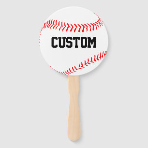 Kundenspezifische Baseballteams-Namen-Fans für Fächer