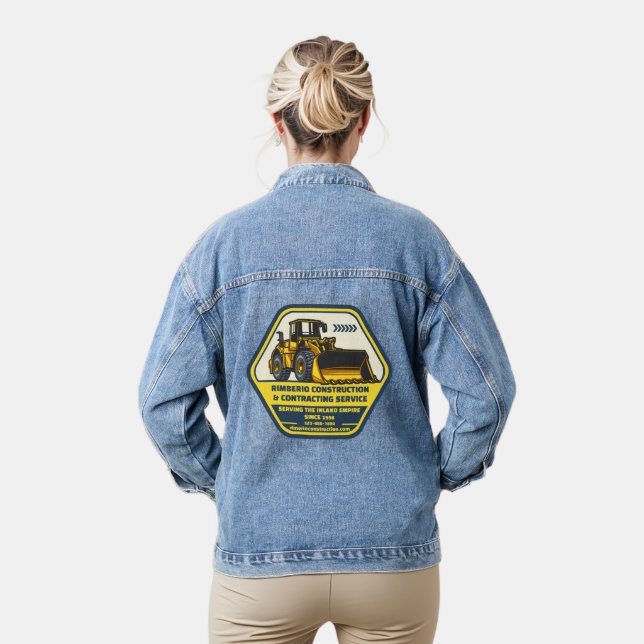 Kundenspezifische Bauaufträge Jeansjacke (Modell)