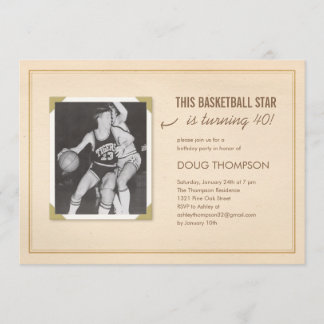 Kundenspezifische Benennungs-alte Einladung