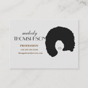 Kundenspezifische berufliche Karte