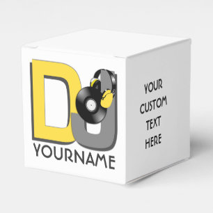 Kundenspezifische Bevorzugungskästen DJ Geschenkschachtel