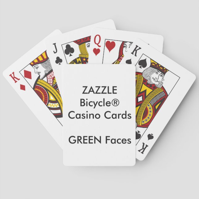 Kundenspezifische Bicycle® Kasino-Spielkarten Spielkarten (Rückseite)