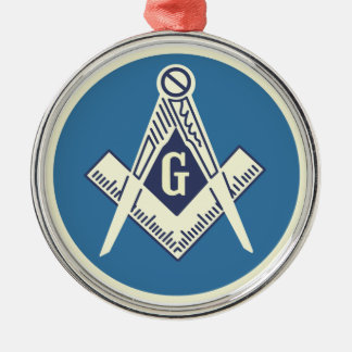 Kundenspezifische blaue silbernes ornament