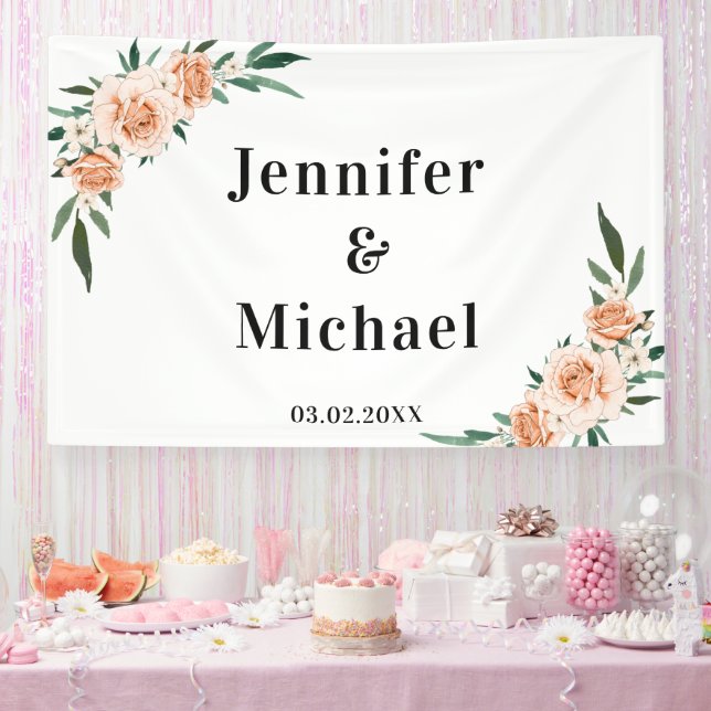 Kundenspezifische Blume Banner (Party)