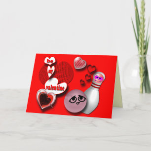 Kundenspezifische Bowling Grußkarten Postkarten