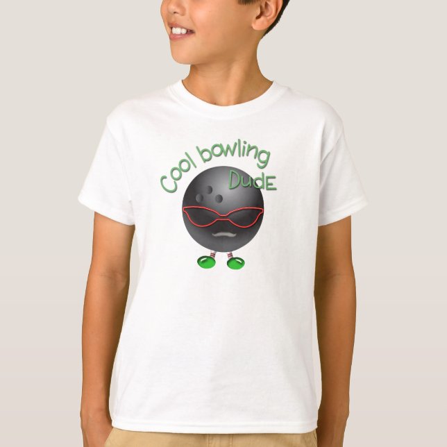 Kundenspezifische Bowlings-T - Shirtgeschenke T-Shirt (Vorderseite)