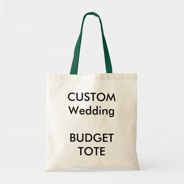 Kundenspezifische Budget-Taschen-Tasche (JÄGER Tragetasche (Vorne)