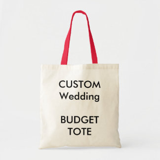 Kundenspezifische Budget-Taschen-Tasche (ROTE Tragetasche