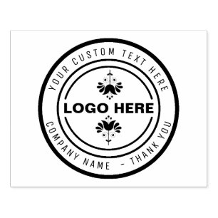 Kundenspezifische Business-LOGO-BRIEFMARKE für Ihr Gummistempel