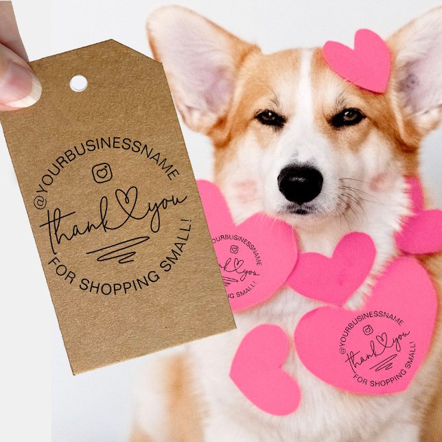 Kundenspezifische Danksagung für Business Packagin Permastempel (Von Creator hochgeladen)