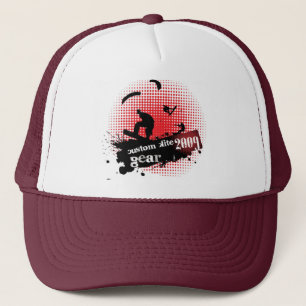 Kundenspezifische Drachen-Gang-Kappe Truckerkappe