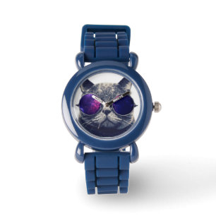 Kundenspezifische Einfassung mit schwarzen Zahlen Armbanduhr