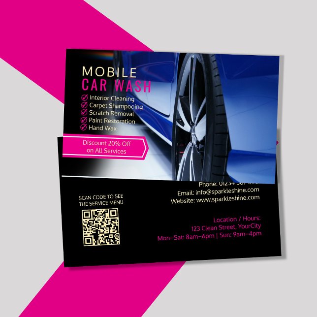 Kundenspezifische Einkaufskarten für mobile Autos, Visitenkarte (Von Creator hochgeladen)