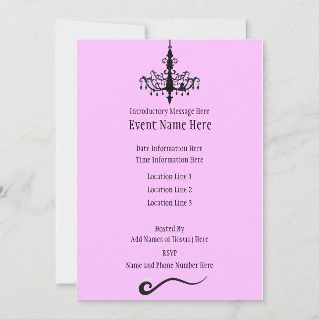 Kundenspezifische Einladungen (Vorderseite)