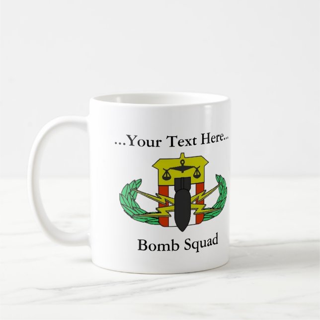 Kundenspezifische EOD/HDT Tasse (Links)