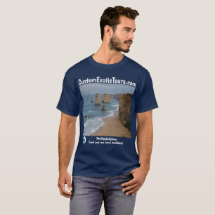 Kundenspezifische exotische Ausflüge landen T-Shirt