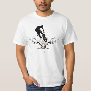 Kundenspezifische Fahrrad-ReitShirts - addieren T-Shirt