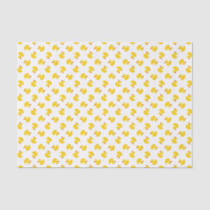 Kundenspezifische Farbe, Gummiente Seidenpapier