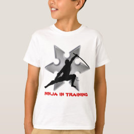 Kundenspezifische Farbe Ninja in den T-Shirt