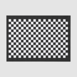 Kundenspezifische Farbschwarzes/weißes Seidenpapier