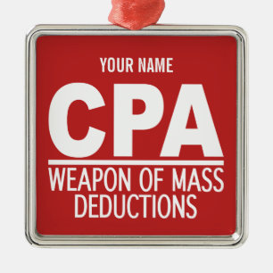 Kundenspezifische Farbverzierung CPAs Silbernes Ornament