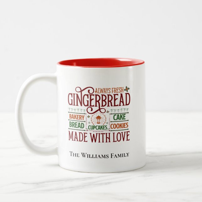 Kundenspezifische festliche Tasse (Links)
