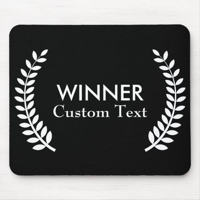 Kundenspezifische Film-Festival-Sieger-Lorbeer Mousepad (Vorne)
