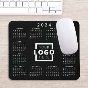 Kundenspezifische Firmenlogos Firmenkalender 2024 Mousepad