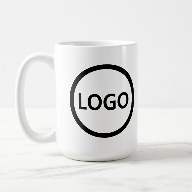 Kundenspezifische Firmenlogos Moderner Kaffee-Mark Kaffeetasse (Links)