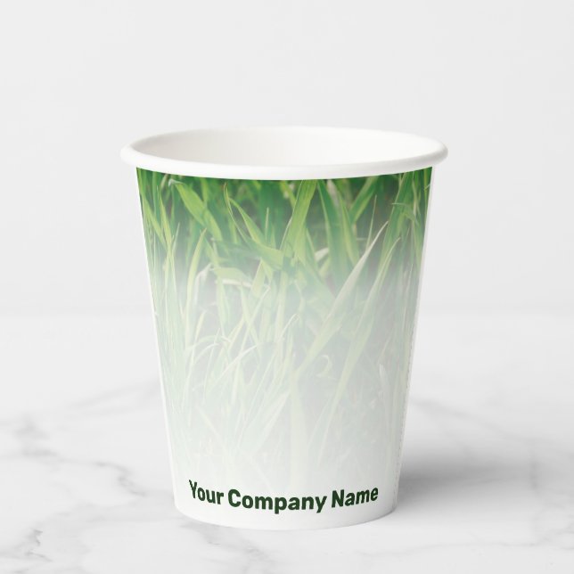 Kundenspezifische Foto-Pflegedienste Pappbecher (Vorderseite)