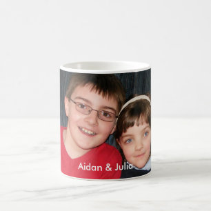 Kundenspezifische Foto-Tasse KRW mit Text Kaffeetasse