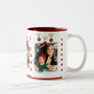 Kundenspezifische Foto-u. Zweifarbige Tasse