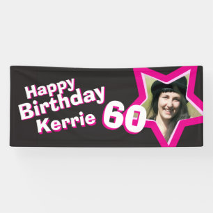 kundenspezifische Fotofahne des 60. Banner
