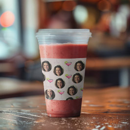 Kundenspezifische Fotos und Cocktails | Personalis Acryltrinkbecher